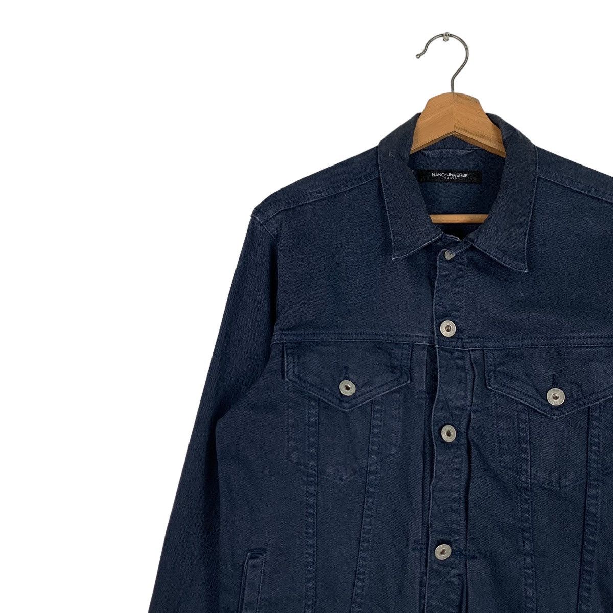 Japanese Brand NANO UNIVERSE Tokyo Type 3 Cotton Jacket #0913-C41 Size US L / EU 52-54 / 3 - 3 Thumbnail