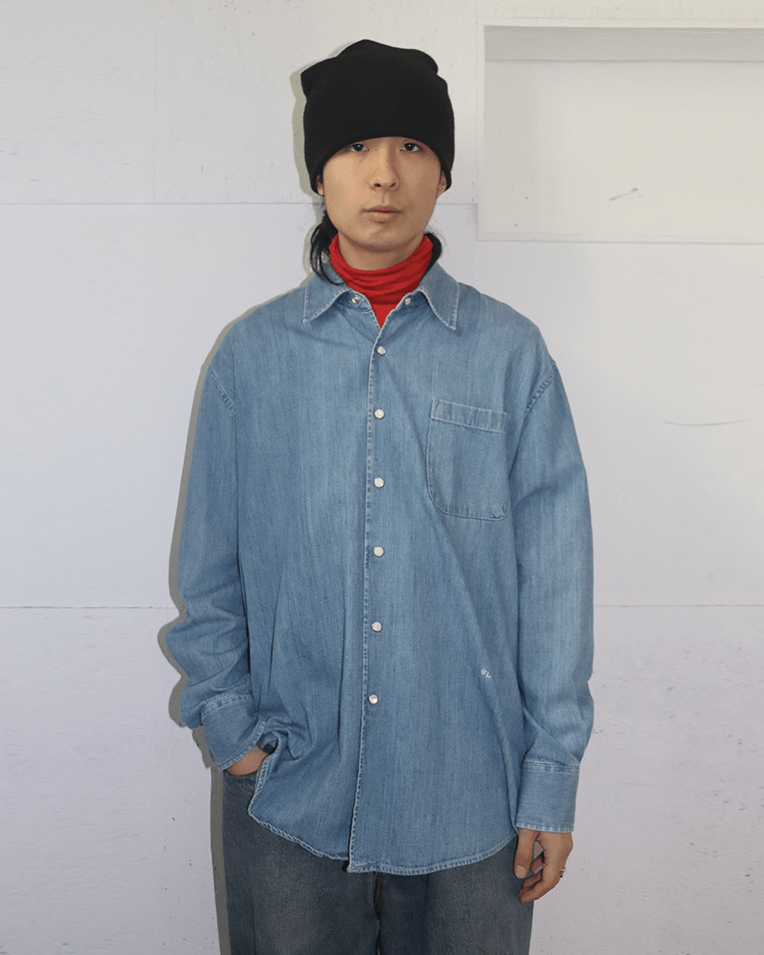 Our Legacy Our Legacy Above Vintage Denim Shirt Size US M / EU 48-50 / 2 - 2 Thumbnail