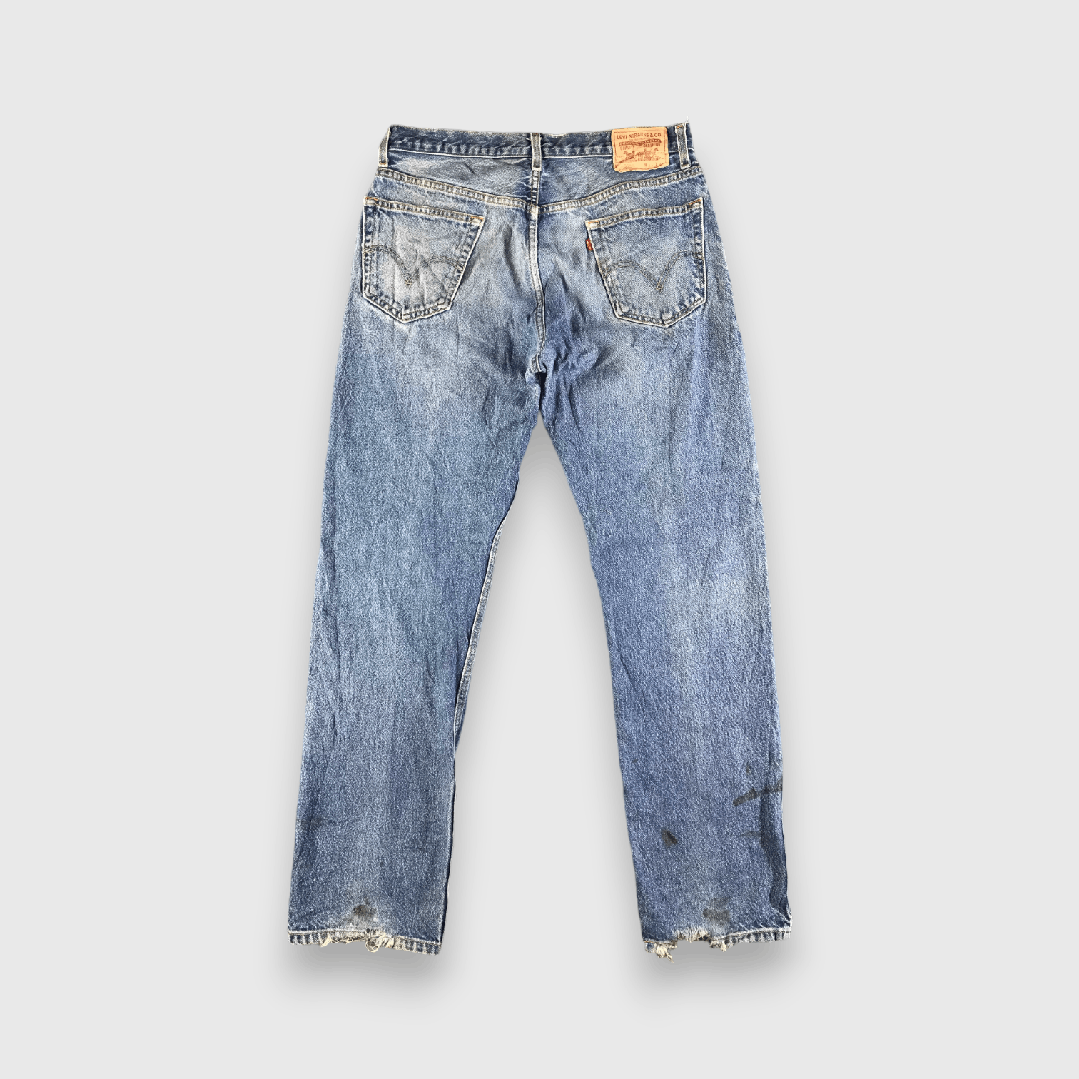 Levi's Vintage Blue Wash Levis 505 Jeans-J3270 Size US 34 / EU 50 - 2 Thumbnail