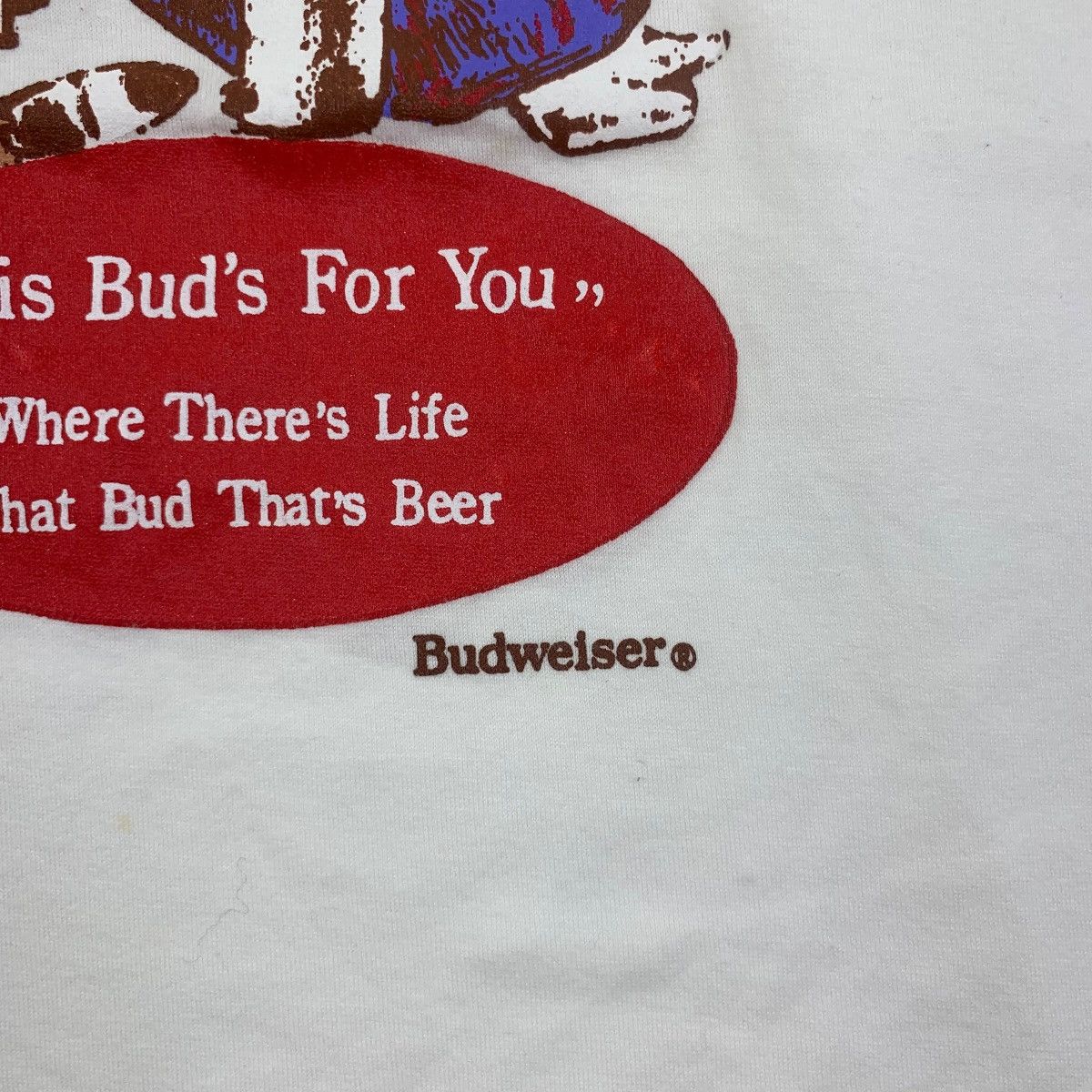 Budweiser Vintage 90’ BUDWEISER KING OF BEER Painting Artwork Size US L / EU 52-54 / 3 - 4 Thumbnail