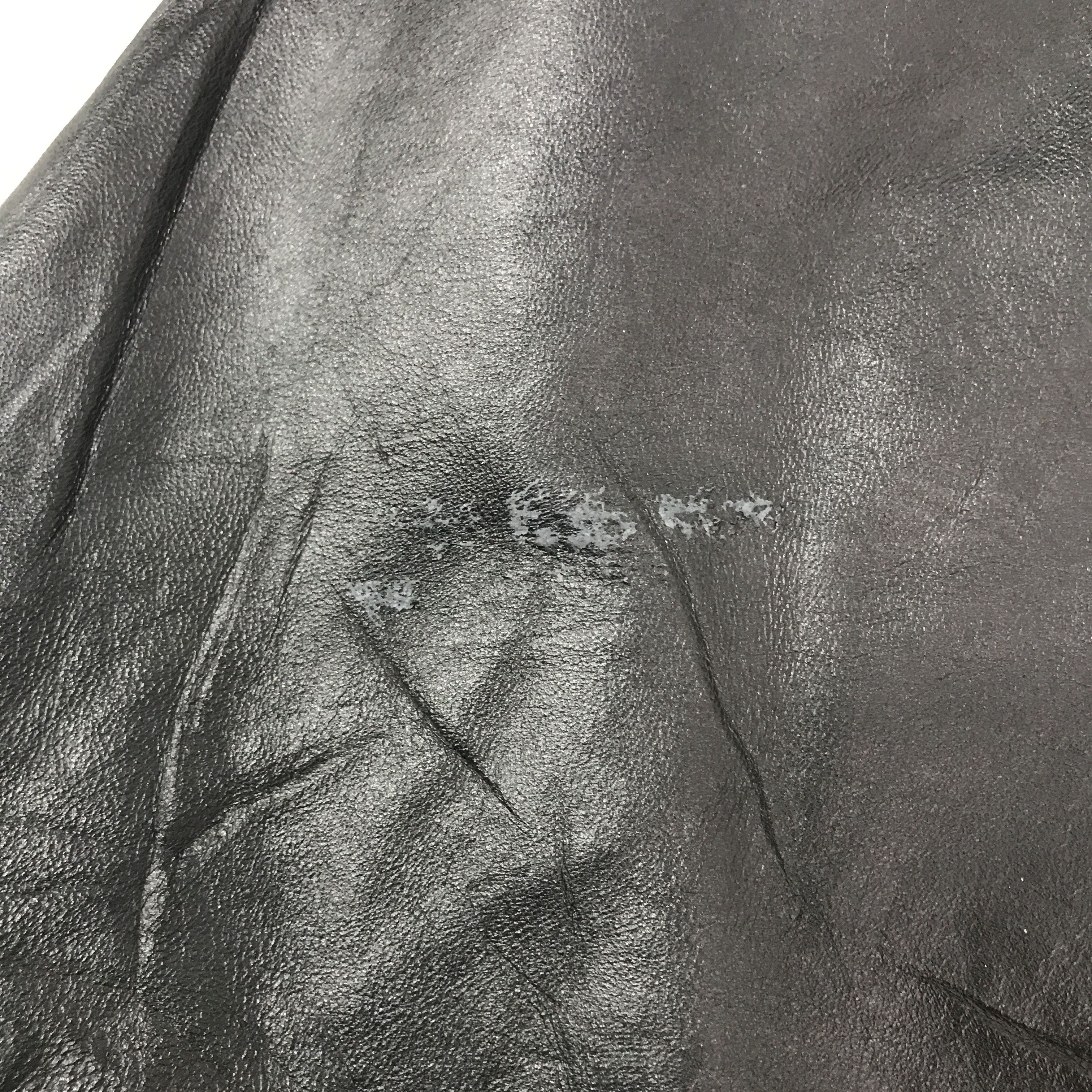 Japanese Brand × Leather × Vintage Sensual FMH Double zipper Leather Jacket hoodie design Size US M / EU 48-50 / 2 - 9 Thumbnail