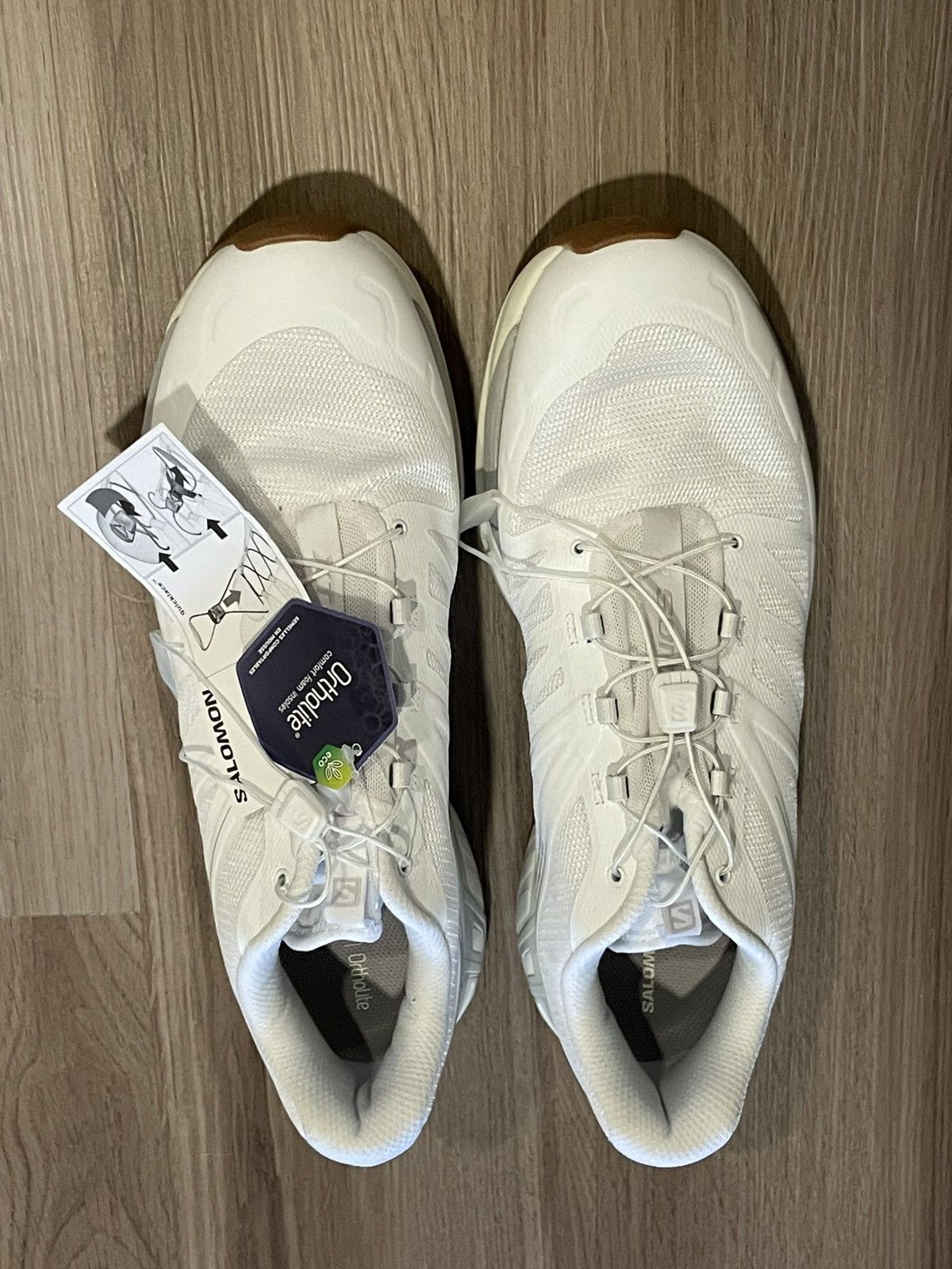 Salomon NEW Salomon XT-Wings 2 White Beige Size 13 Men's Size US 13 / EU 46 - 8 Thumbnail