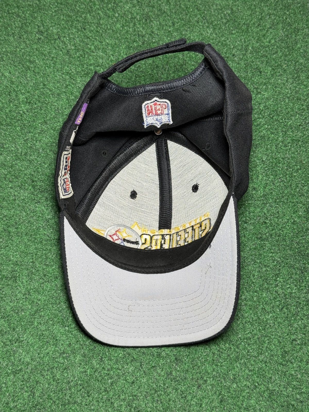 Starter Vintage 90s Pittsburgh Steelers Starter Strapback Hat Size ONE SIZE - 5 Thumbnail