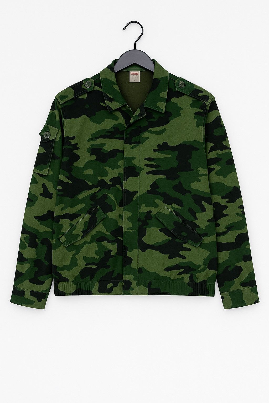 Vintage Vintage Sunrocky Japan Military Camo Jacket – 100% Cotton Size US M / EU 48-50 / 2 - 1 Thumbnail