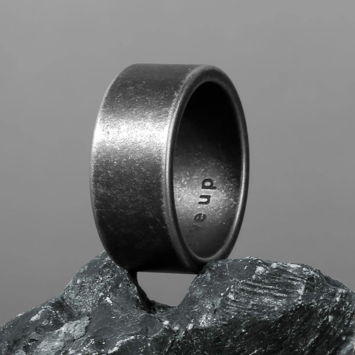 Vintage Old Round Simple Ring Size 44 - 4 Thumbnail