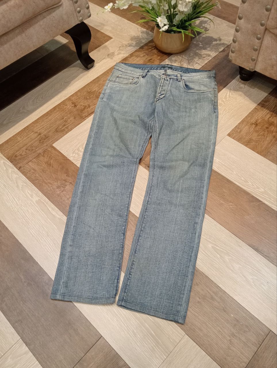 Prada PRADA BLUE DISTRESSED DENIM PANTS Size US 32 / EU 48 - 3 Thumbnail