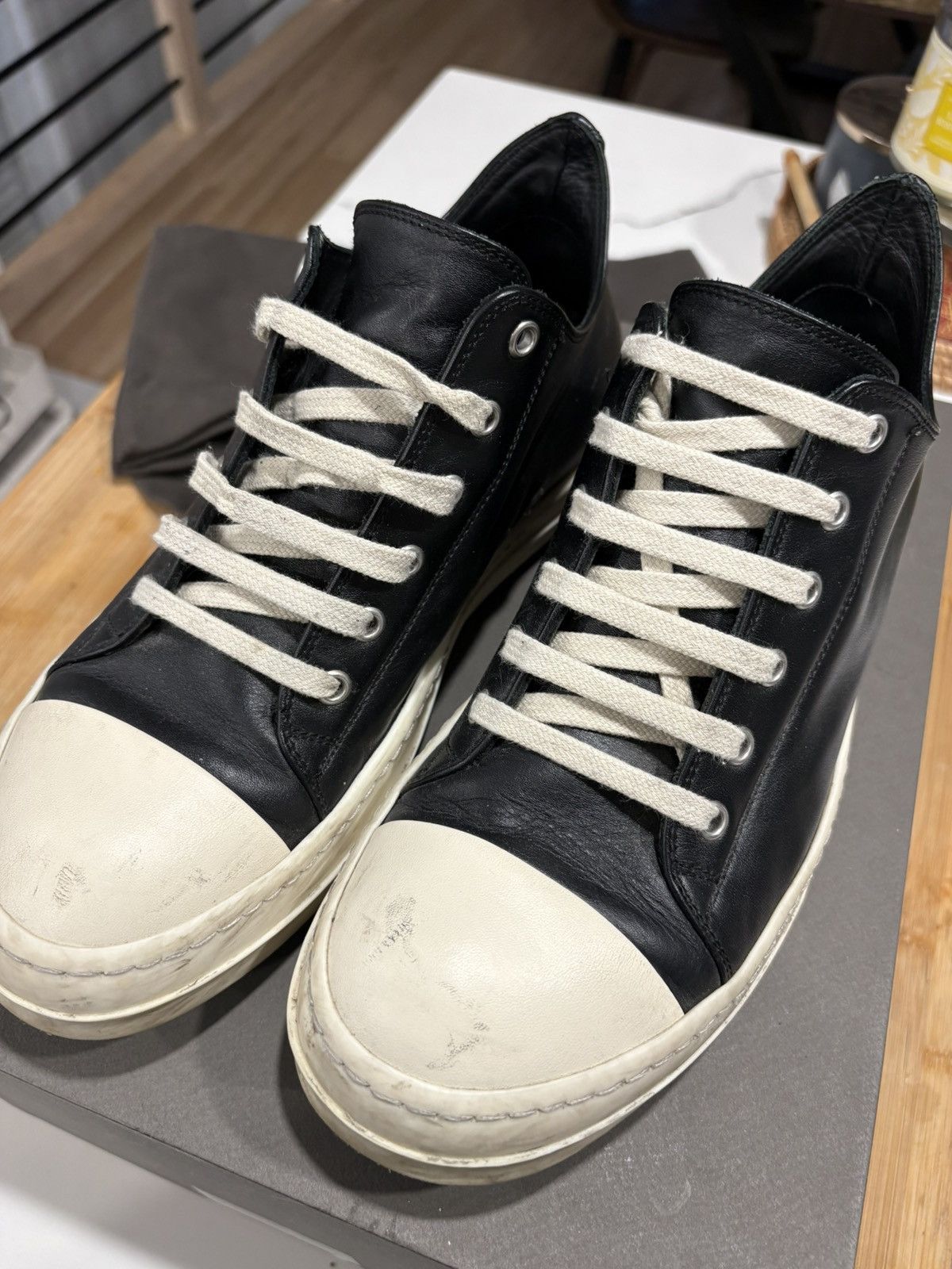 Rick Owens Rick Owens Ramones mainline CIB SIZE 40 Size US 9 / EU 42 - 1 Thumbnail