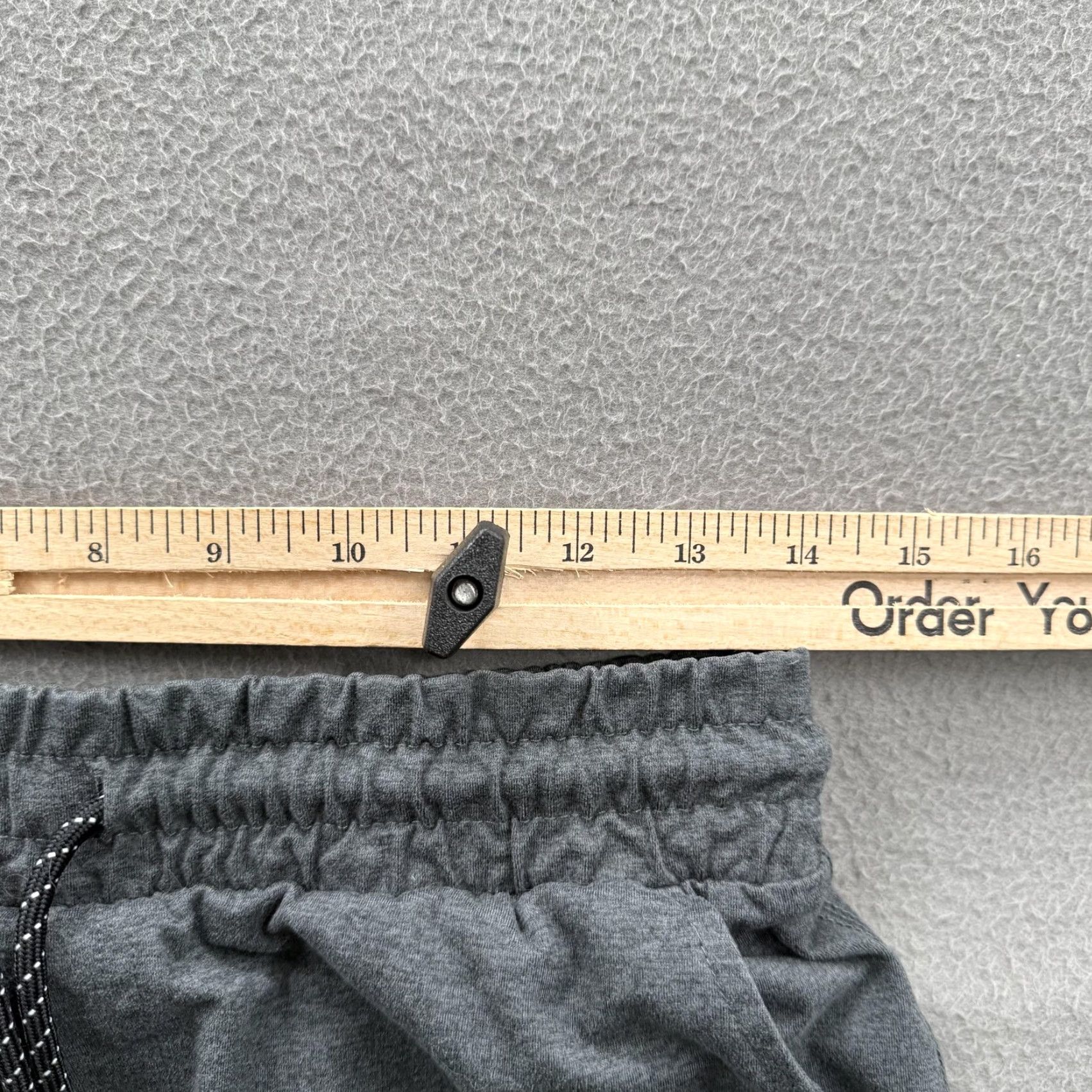 Vintage Bearbottom Mens Athletic Shorts M Gray Inseam 5.5in Pockets Drawstring Gym Running Casual Size US 31 - 4 Thumbnail
