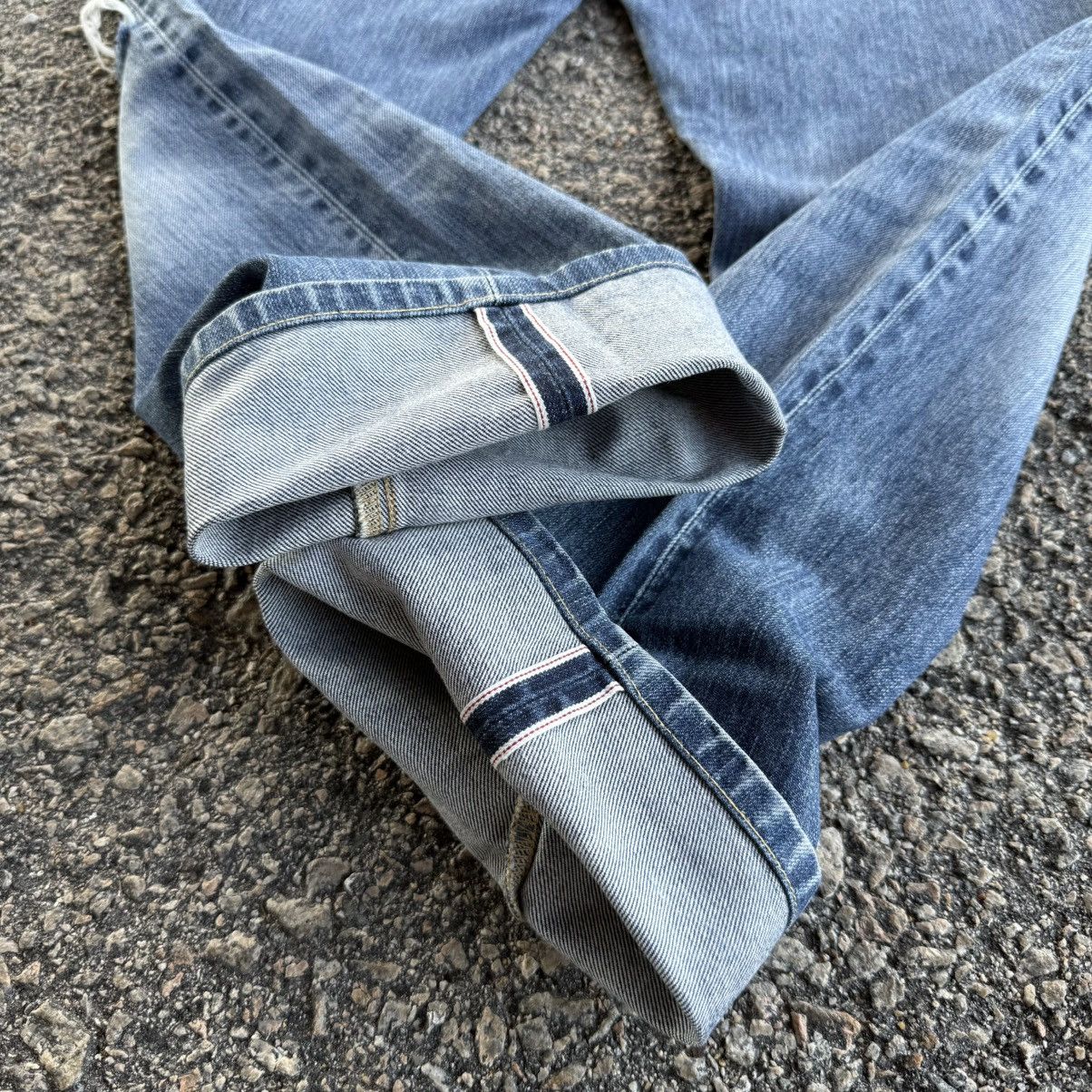 Japanese Brand VINTAGE JAPANESE SELVEDGE DENIM STRAIGHT FADED JEANS PANTS Size US 33 - 12 Thumbnail