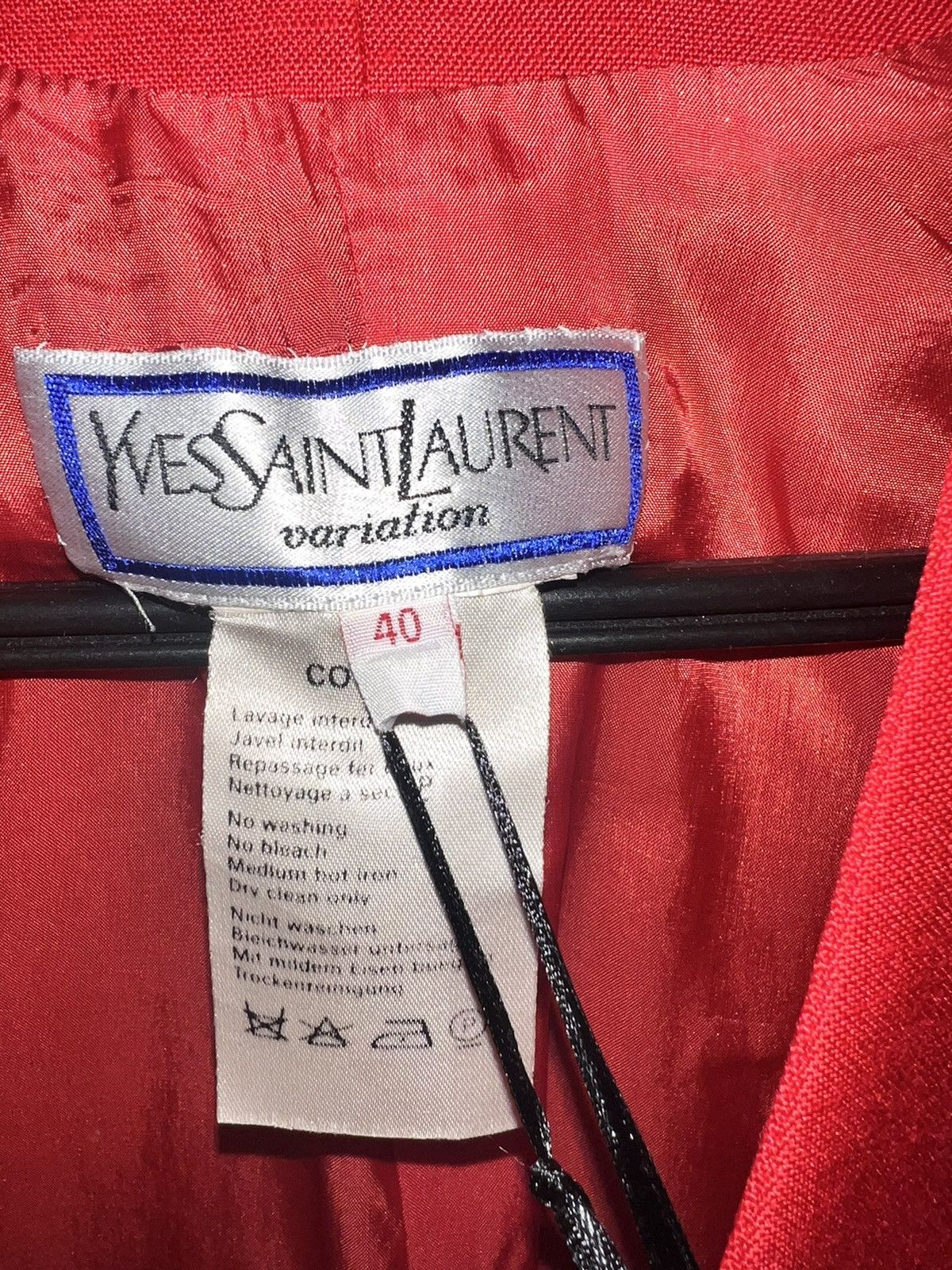 Yves Saint Laurent Jacket Yves Saint Laurent Size S / US 4 / IT 40 - 5 Thumbnail