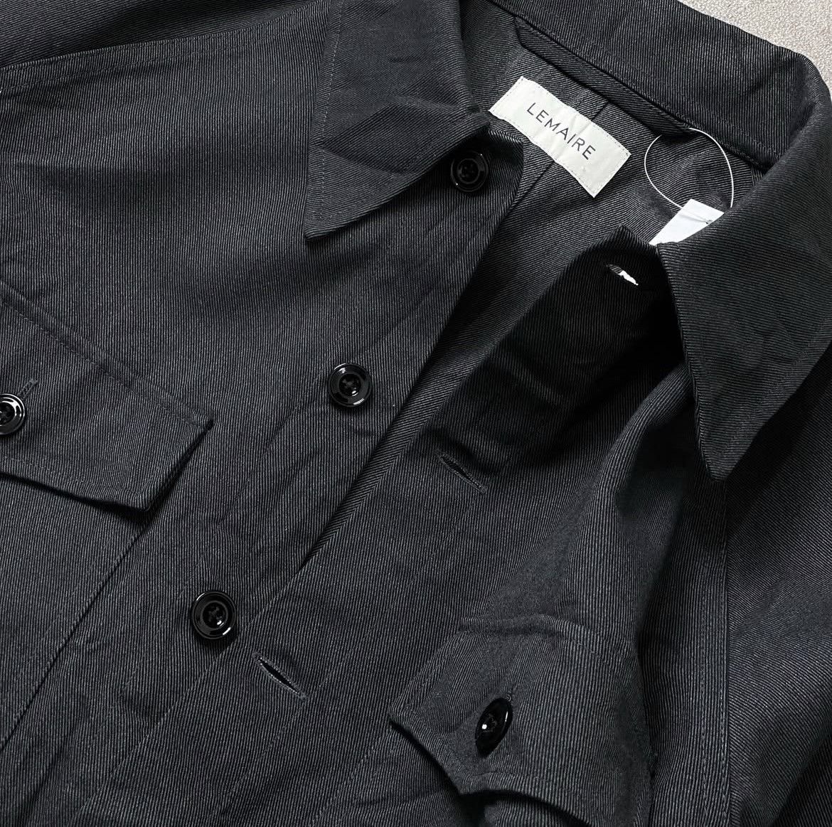Lemaire Lemaire 20AW Military Blouson Anthracite Overshirt Size US L / EU 52-54 / 3 - 5 Thumbnail
