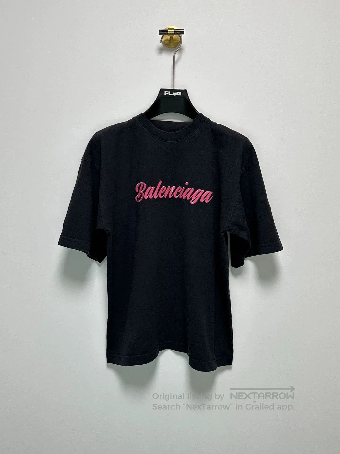 Balenciaga Balenciaga Jelly Logo Splicing Short Sleeve. Size US S / EU 44-46 / 1 - 1 Thumbnail