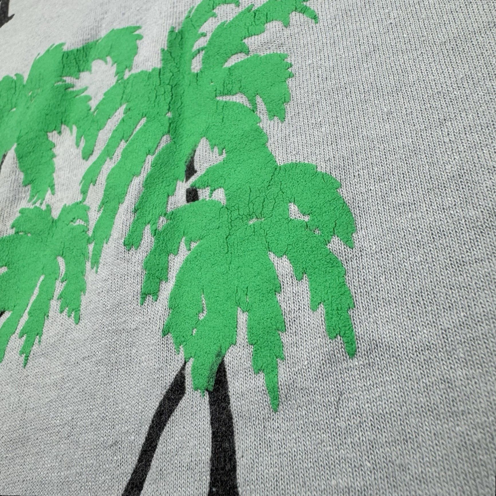 Vintage VINTAGE Hurricane Hugo T Shirt Men Large Gray 80s Storm I Survived Isle Of Palms Screen Stars Size US L / EU 52-54 / 3 - 3 Thumbnail