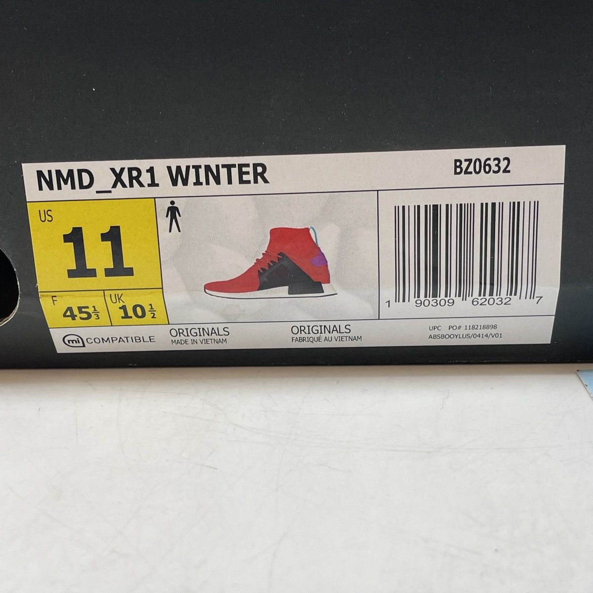 Adidas NMD _XR1 winter mid scarlet Size US 11 / EU 44 - 9 Thumbnail