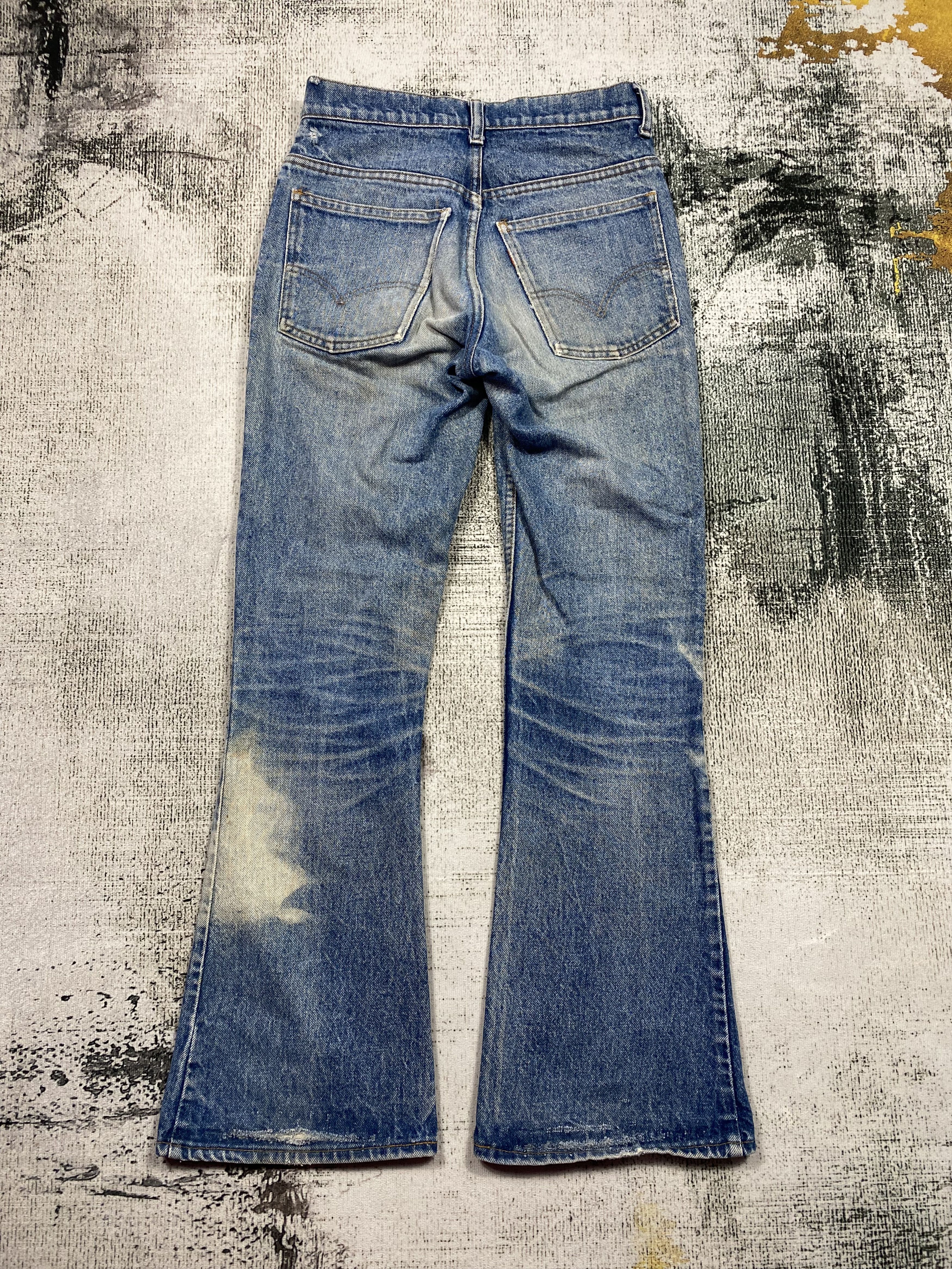 RARE🔥Levis 646 Bell Bottom Flare Orange Tab #12 Talon 42