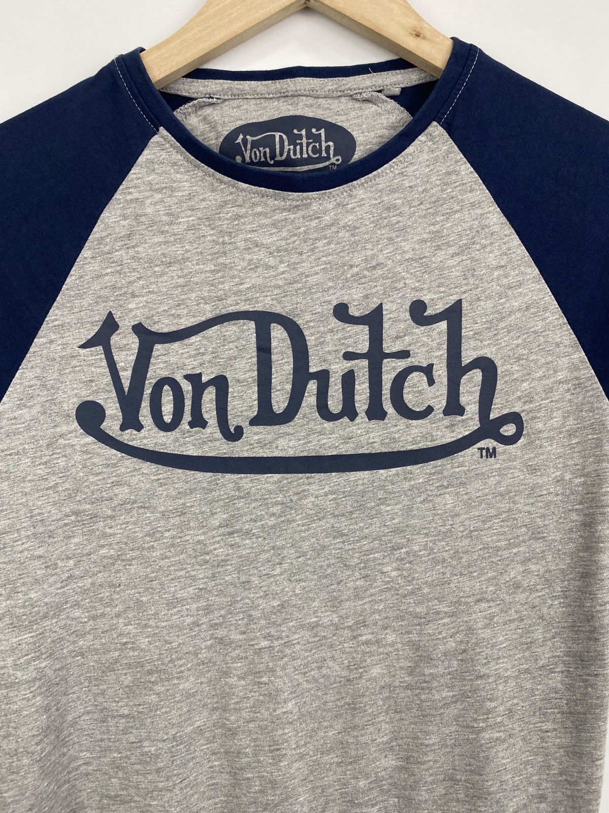 Vintage × Von Dutch 🇺🇸 Vintage Y2K Von Dutch Big Logo T-Shirt Rare Retro Hype Size US S / EU 44-46 / 1 - 4 Thumbnail
