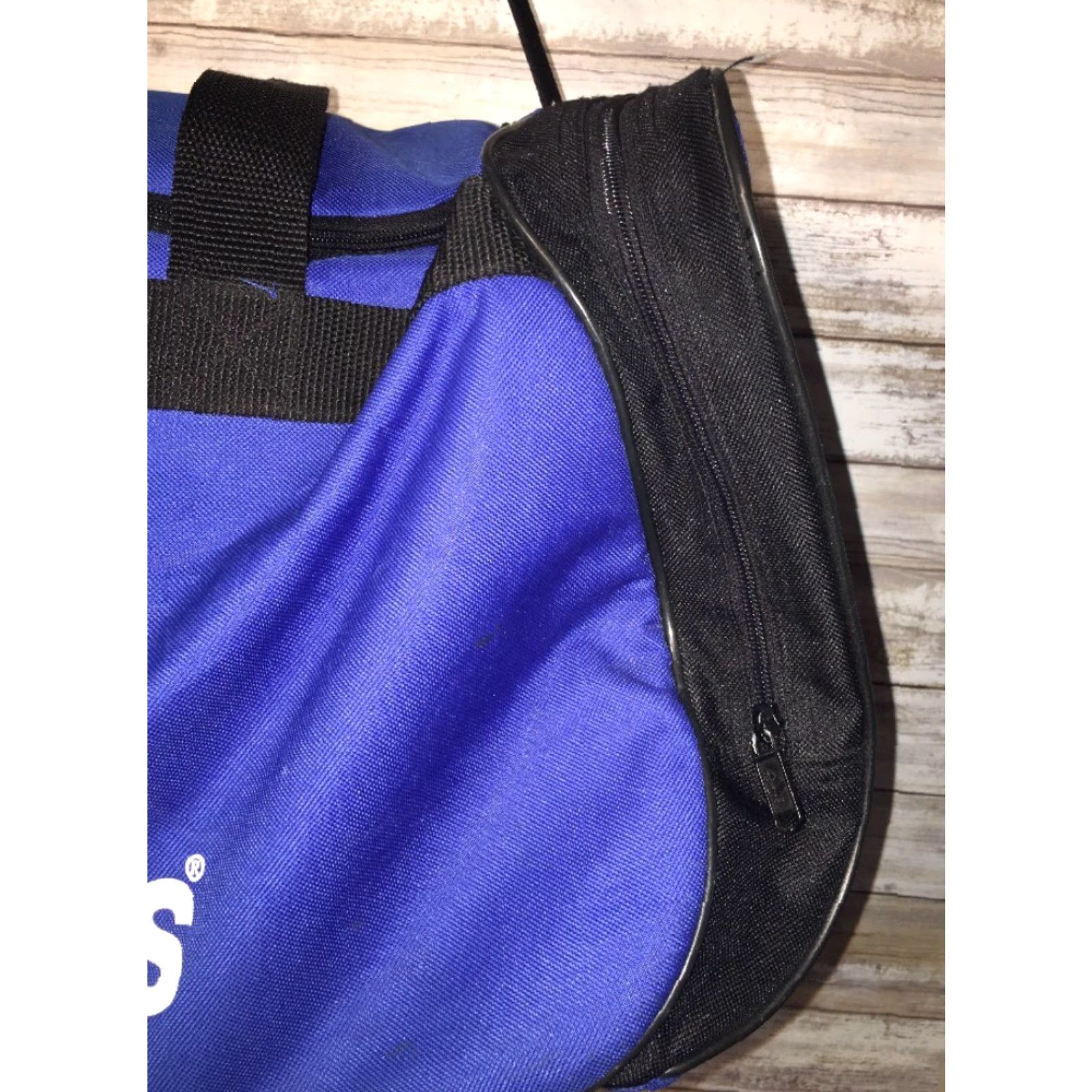 Adidas Adidas Duffel Bag Blue/Black Strap - Adjustable Strap, Blue, 203692, N/A Size ONE SIZE - 4 Thumbnail