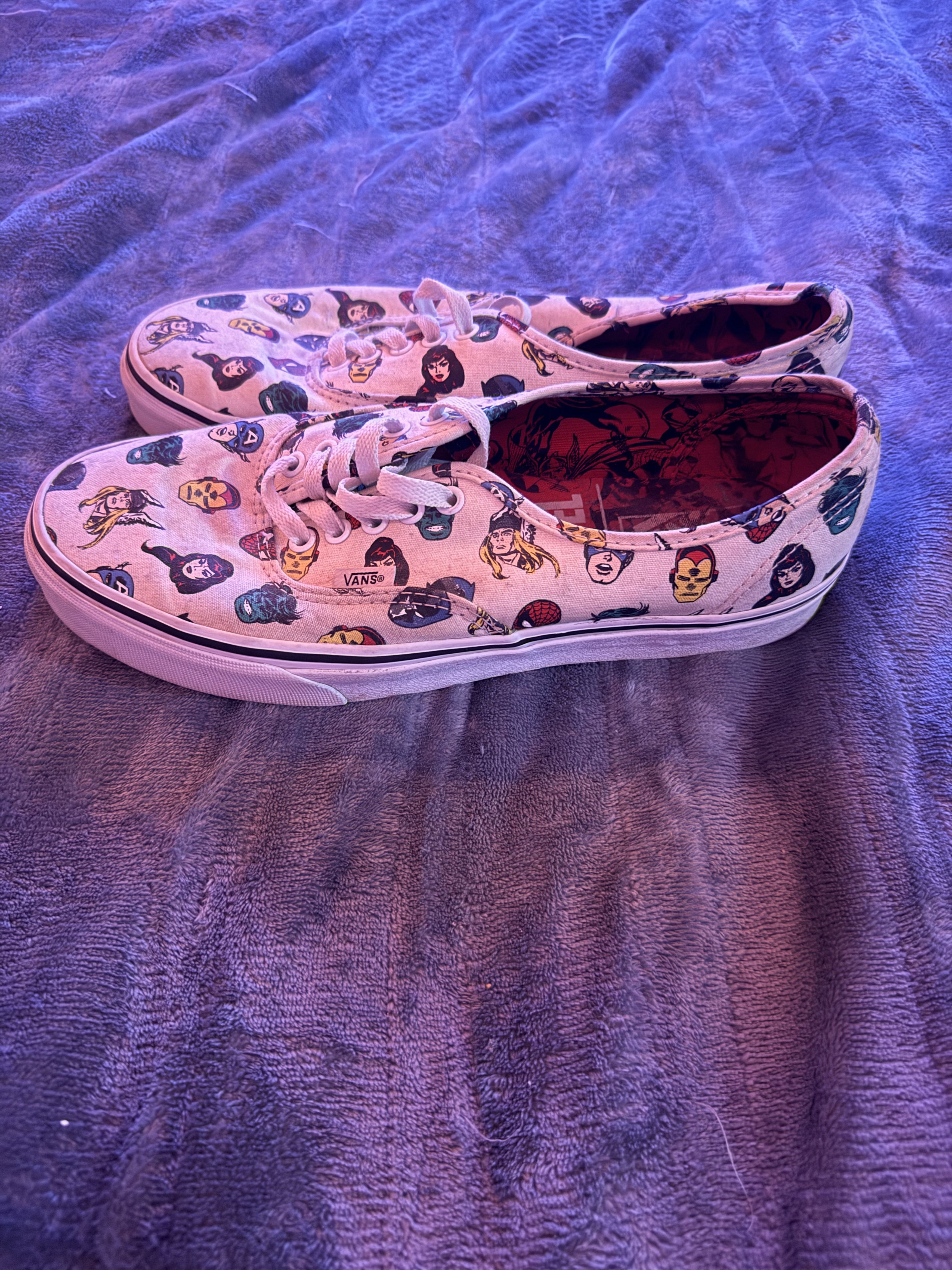 Vans Vans Authentic Marvel Heads Size US 10 / EU 43 - 2 Thumbnail