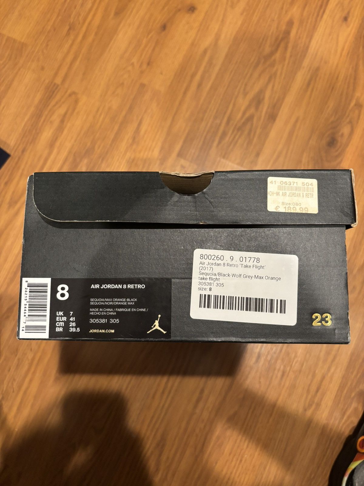 Jordan Brand × Undefeated Jordan 8 Retro Take Flight Undefeated Size US 8 / EU 41 - 10 Thumbnail