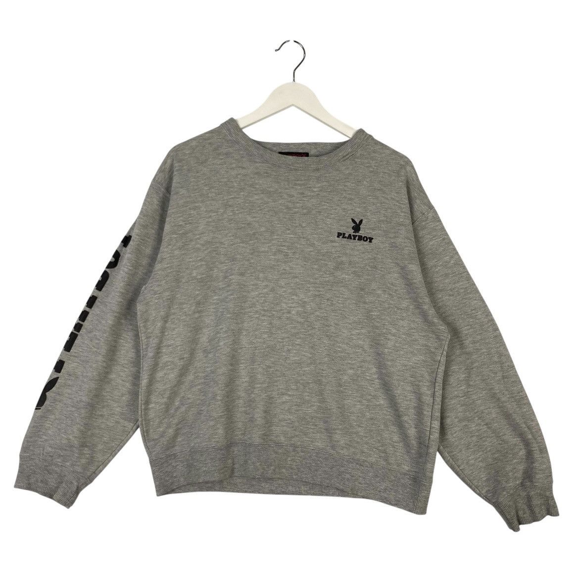Playboy × Vintage Vintage Playboy × Vintage Playboy Sweatshirt Big Logo Size US L / EU 52-54 / 3 - 1 Thumbnail