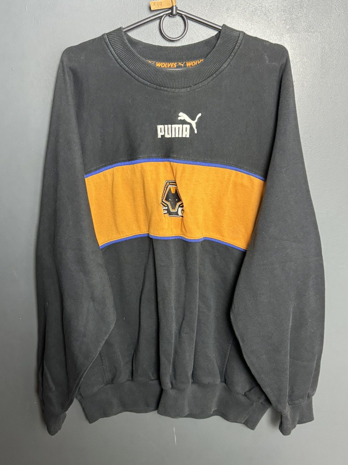 Puma Wolverhampton Wanderers Training Football Sweatshirt Size US XL / EU 56 / 4 - 1 Thumbnail