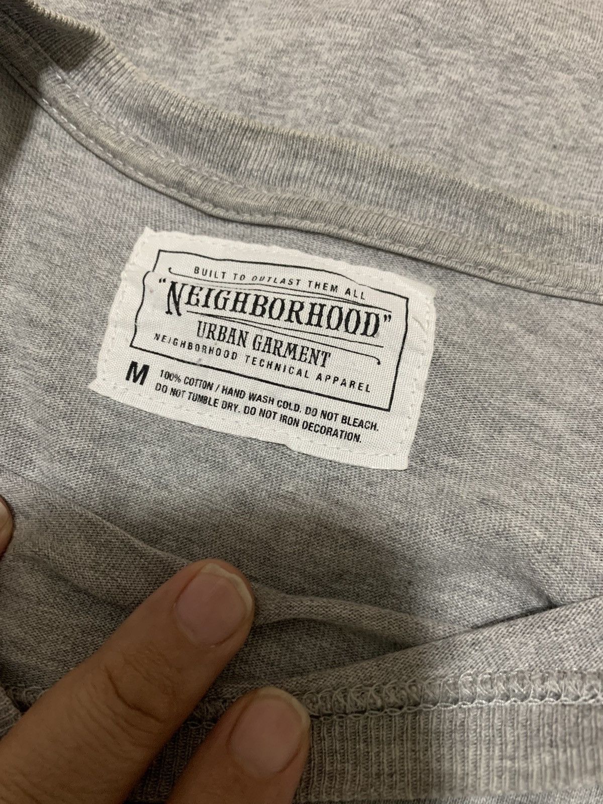 Neighborhood Rare Neighborhood Japan Pocket Tee Size US M / EU 48-50 / 2 - 9 Thumbnail