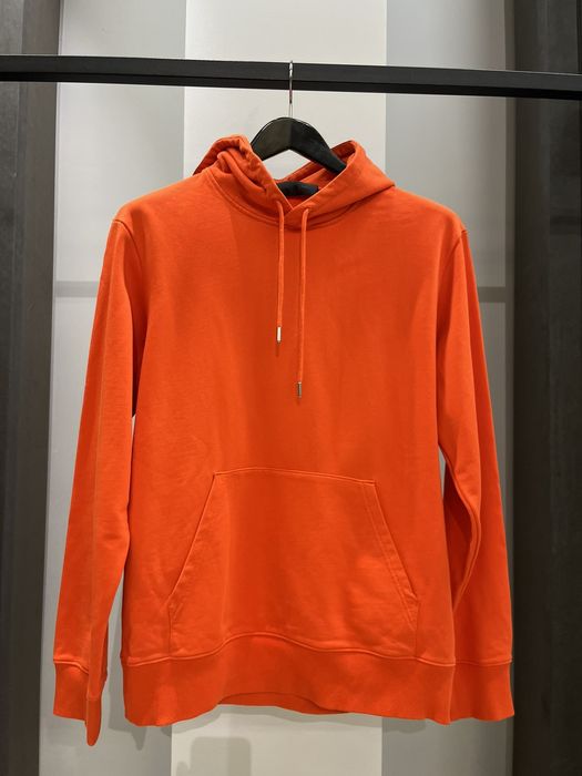 Helmut lang orange hoodie hot sale