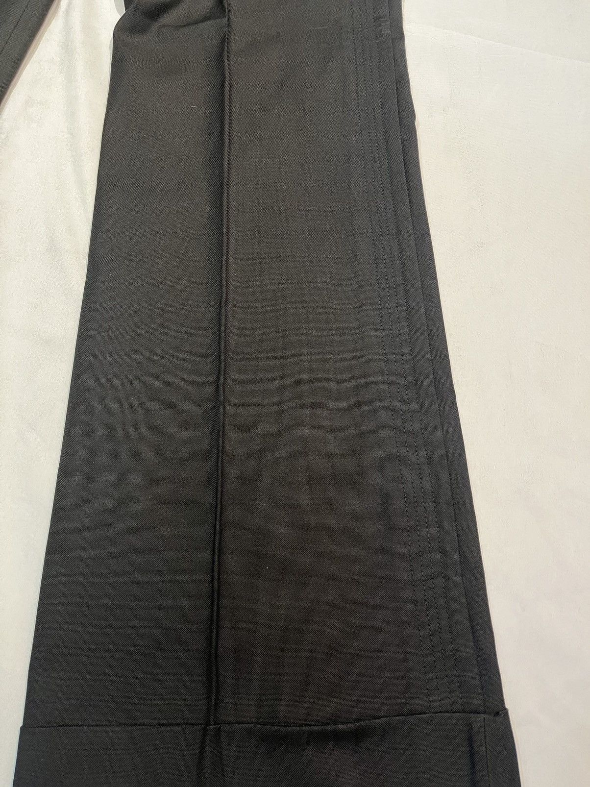 Moncler × Vintage Moncler Ladies’ Black Cotton Trouser Pants Unworn Y2K Size 27" / US 4 / IT 40 - 12 Thumbnail