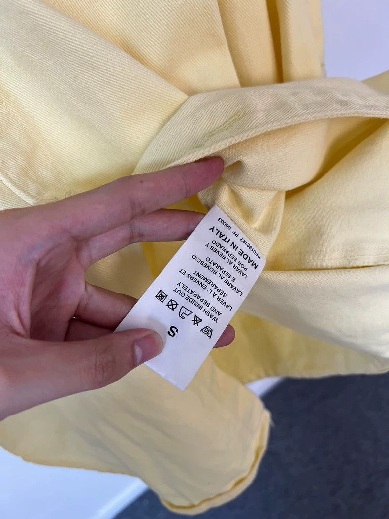 Raf Simons Raf Simons 19/20aw egg yolk patch shirt Size US S / EU 44-46 / 1 - 6 Thumbnail