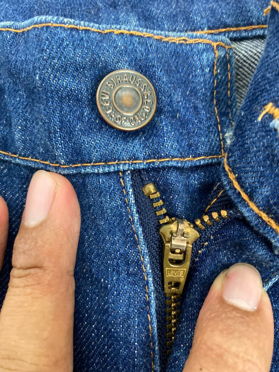 Levi's vintage levis orange tab denim nice design Size US 28 / EU 44 - 9 Thumbnail