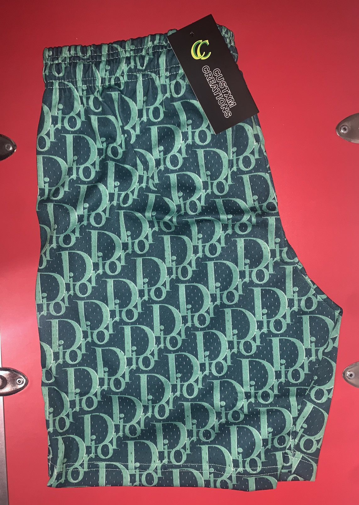 Other Custxm Creations “Dior” Shorts Sz.L Size US 34 / EU 50 - 1 Thumbnail