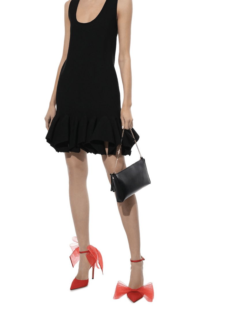 Jimmy Choo 🔥[SALE]🔥 Jimmy Choo Averly 100 Pumps Asymmetric Grosgrain Size US 8 / IT 38 - 5 Thumbnail