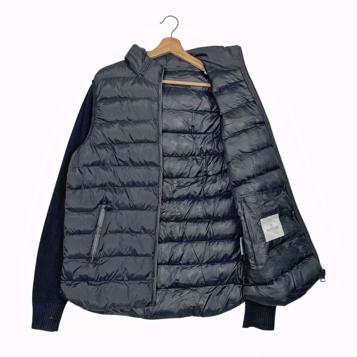 Moncler Moncler Longue Saison Hooded Down Jacket Size US M / EU 48-50 / 2 - 10 Thumbnail