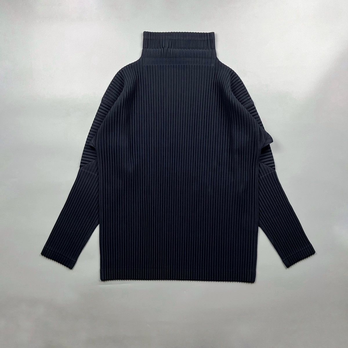 Homme Plisse Issey Miyake Homme Plisse - Turtle Neck - Long sleeve Size XS / US 0-2 / IT 36-38 - 2 Thumbnail