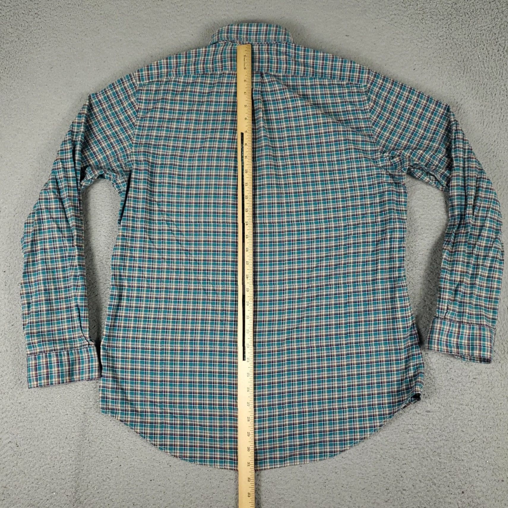 Ralph Lauren VINTAGE Ralph Lauren Shirt Mens Large Green Blue Plaid Long Sleeve Button Down Casual Mens Size US L / EU 52-54 / 3 - 4 Thumbnail