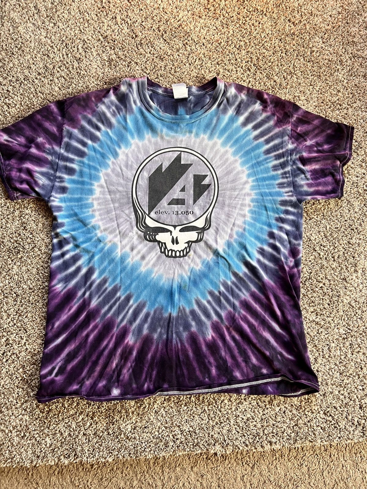 Grateful Dead × Vintage Grateful Dead 2014-2015 Winter Tour Tie Dye Tee Size US L / EU 52-54 / 3 - 2 Thumbnail
