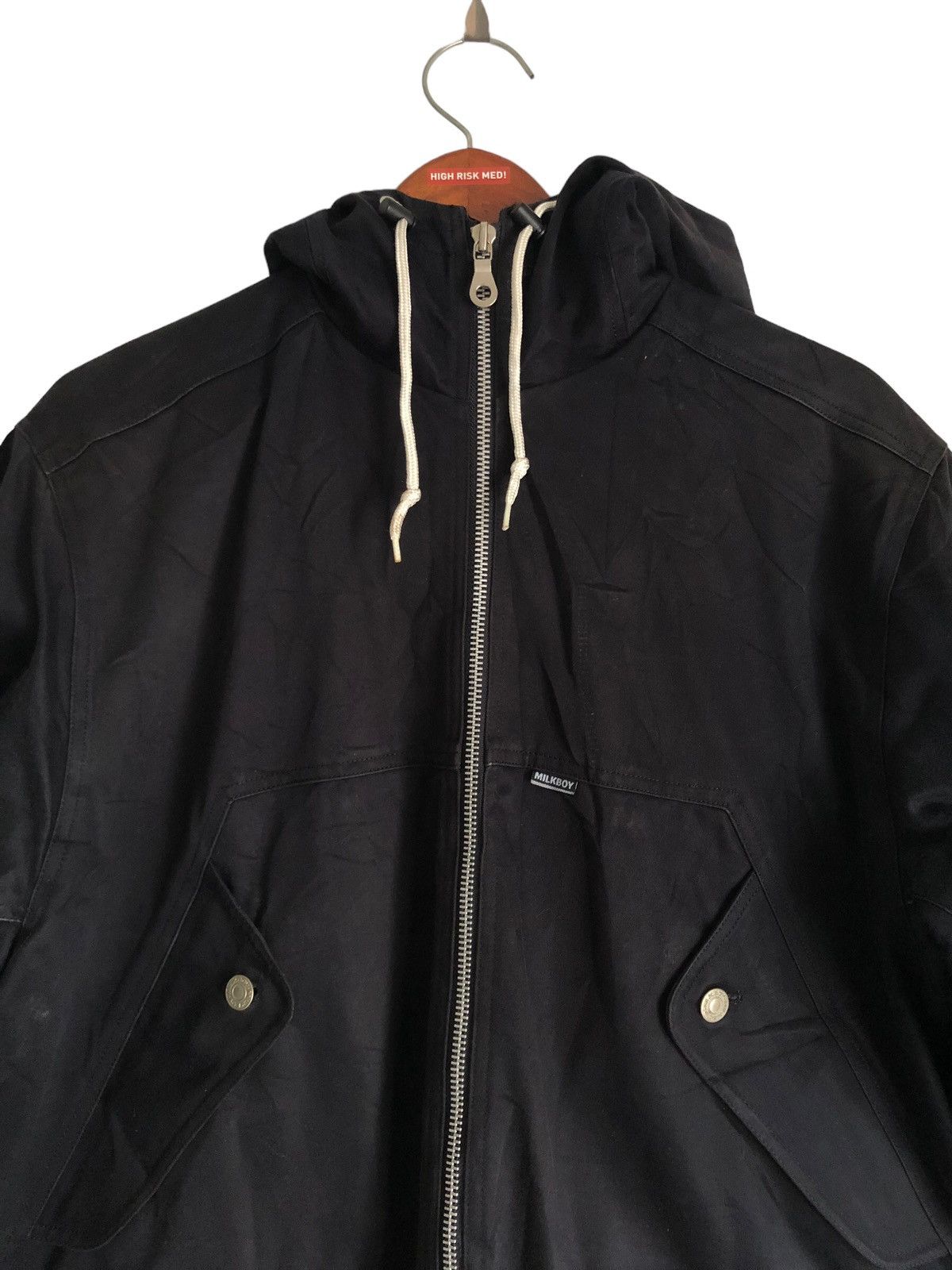 Japanese Brand Vintage Milkboy chore hoodie jacket Size US XL / EU 56 / 4 - 4 Thumbnail