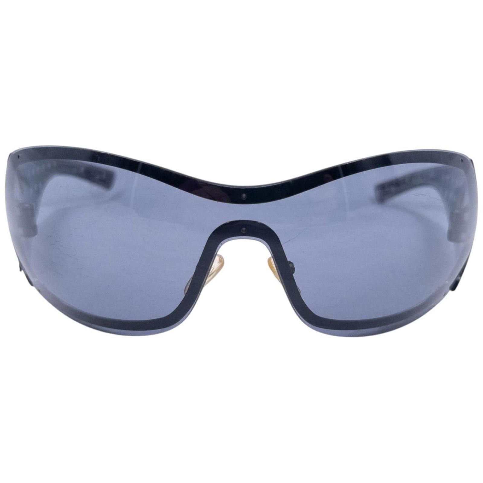 Dior Vintage Dior Polka Dot Shield Sunglasses Size ONE SIZE - 2 Thumbnail