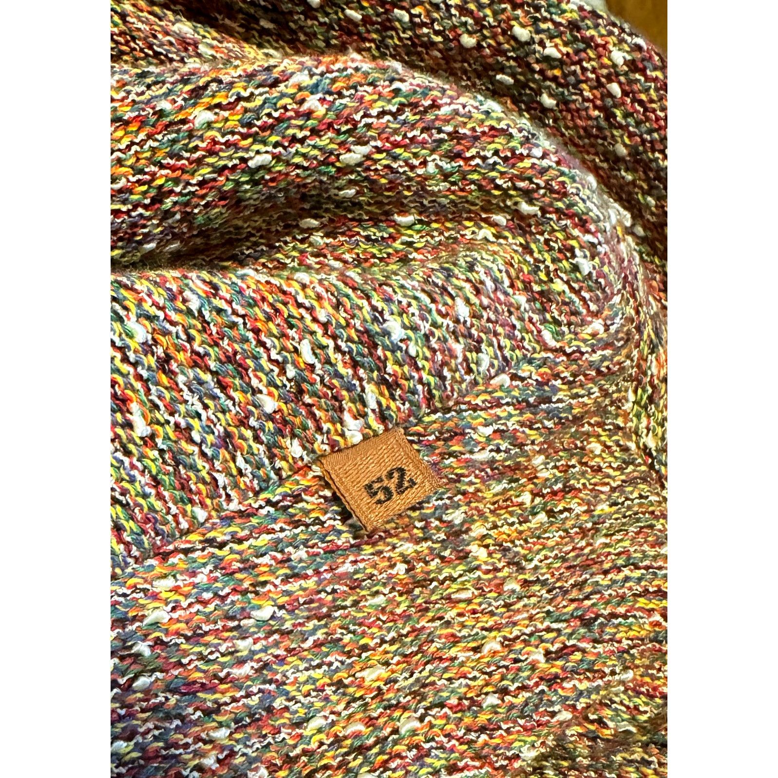 Missoni RARE Vintage Missoni Knit Sweater Blazer Shacket Cardigan Size XXL / US 16-18 / IT 52-54 - 7 Thumbnail