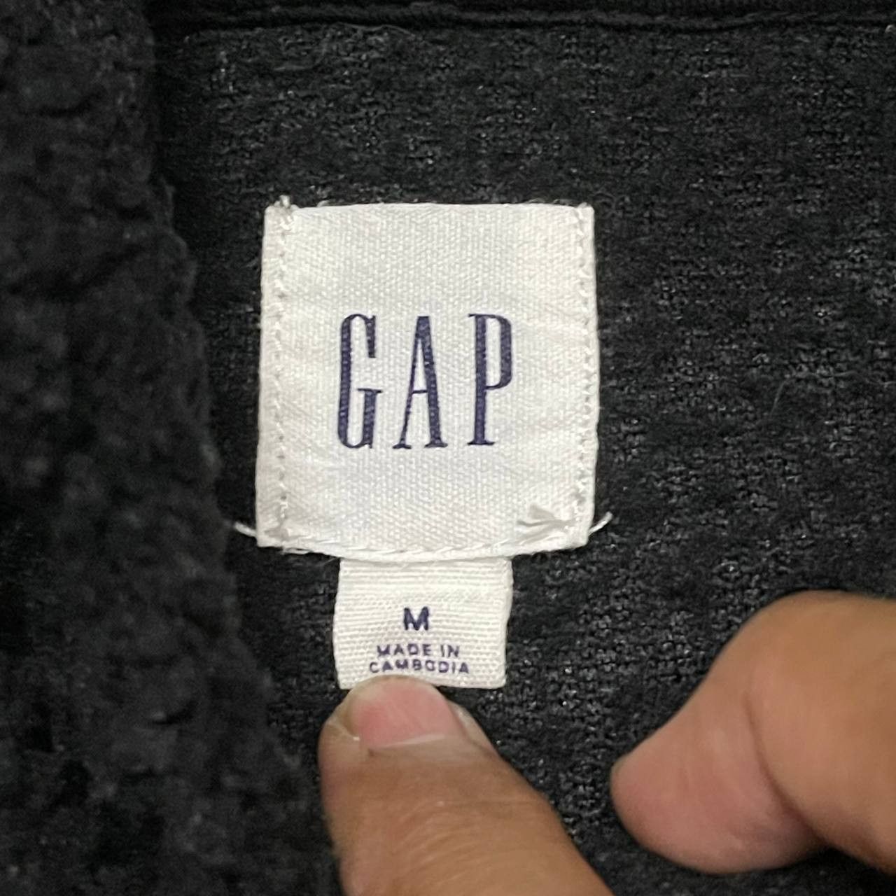 Gap Vintage Gap Fleece Big Logo Embroidered Hoodie Size US M / EU 48-50 / 2 - 4 Thumbnail