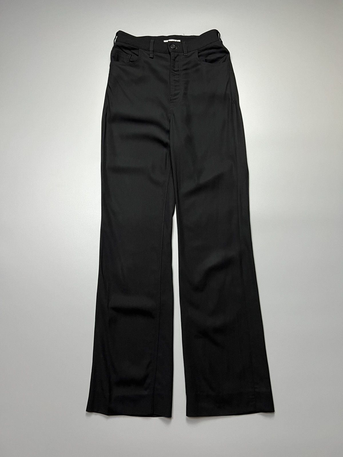 Balenciaga - SS/20 Flared Wool Trousers - Pants