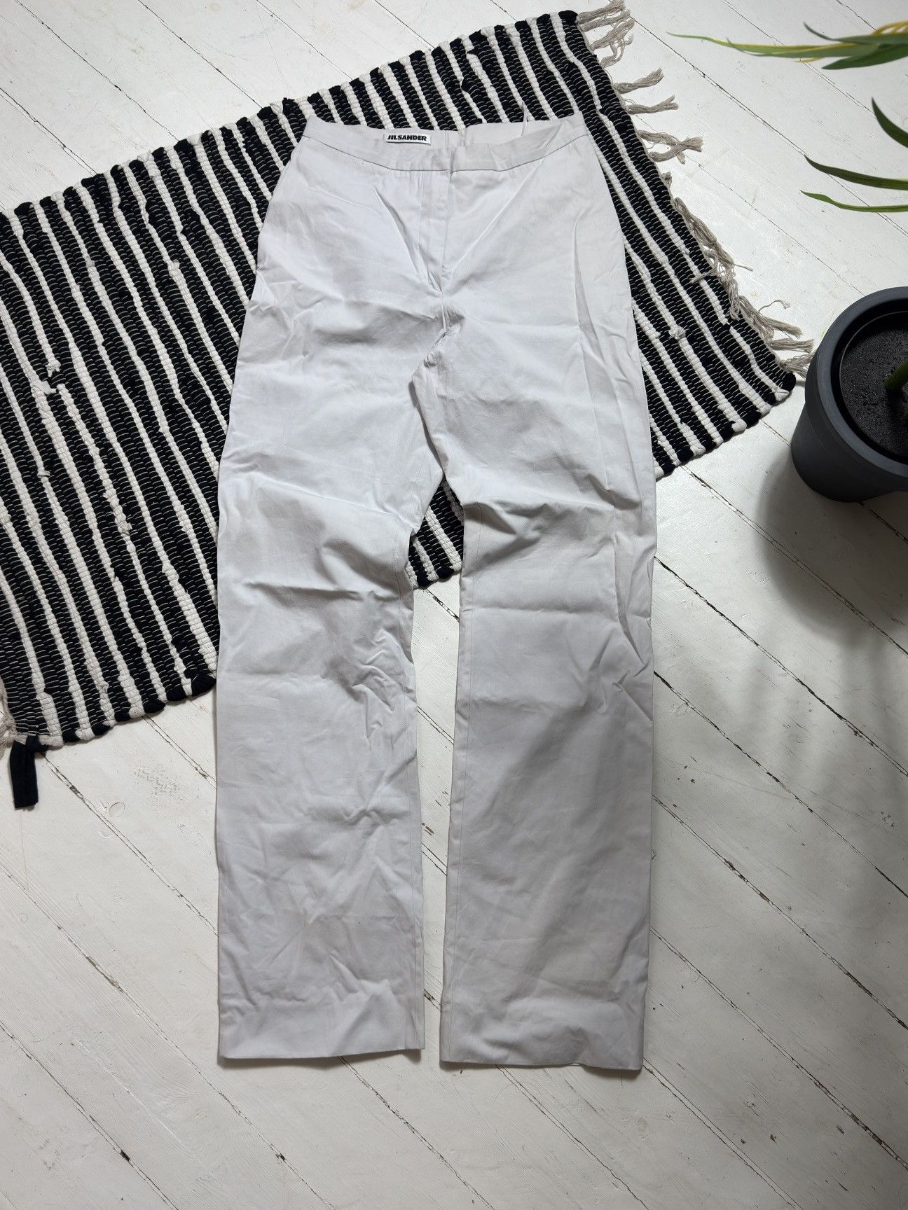 Jil Sander VINTAGE JIL SANDER BASIC Y2K PANTS Size 25" / US 0 / IT 36 - 2 Thumbnail