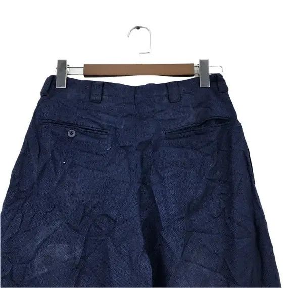 Other Vtg 90’ BIGLIDUE MILANO ITALY Blue Casual Pant Trouser Slack Size 28" / US 6 / IT 42 - 3 Thumbnail