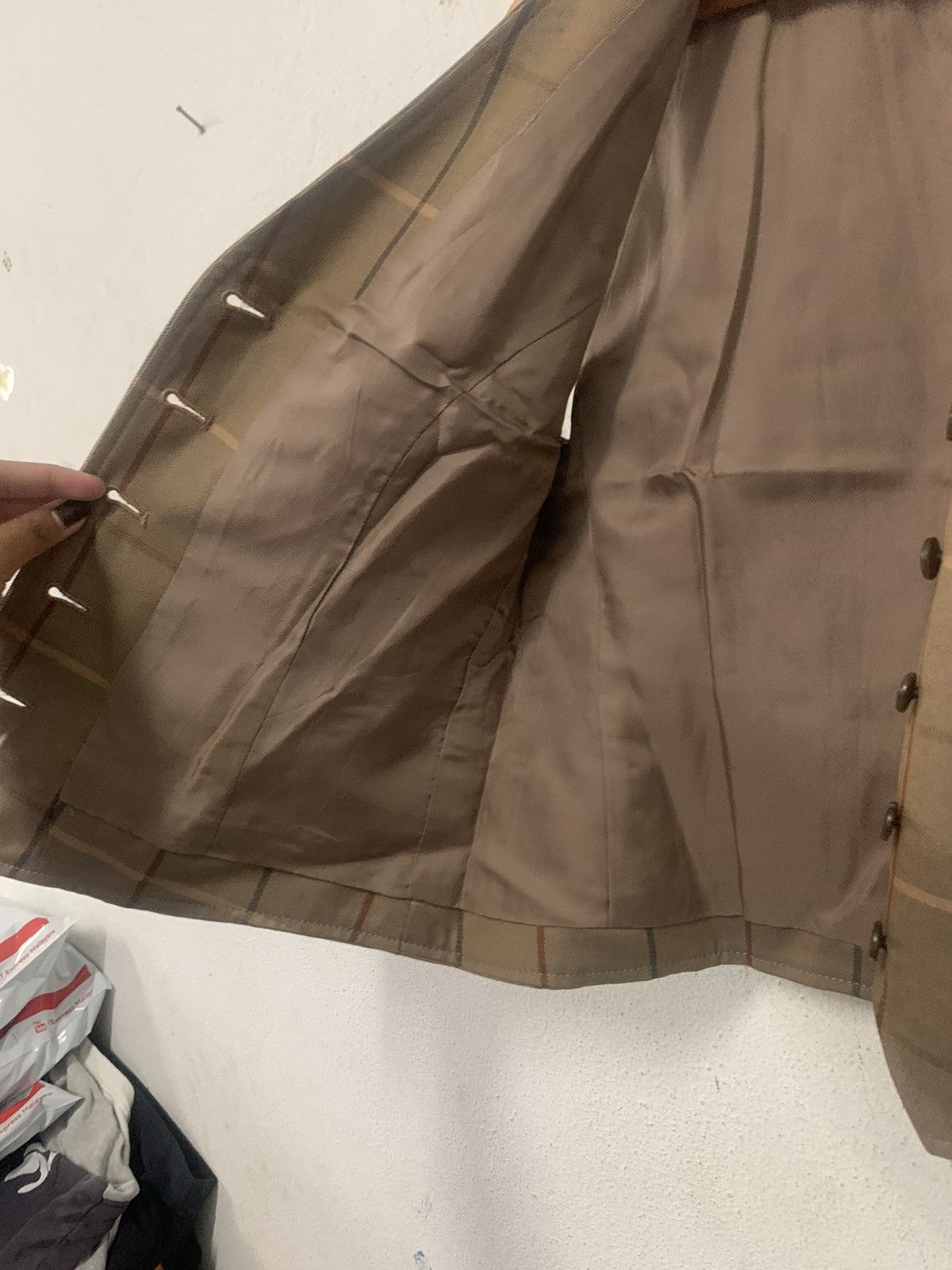 Burberry × Vintage Vintage Burberry Vest Size M / US 6-8 / IT 42-44 - 5 Thumbnail