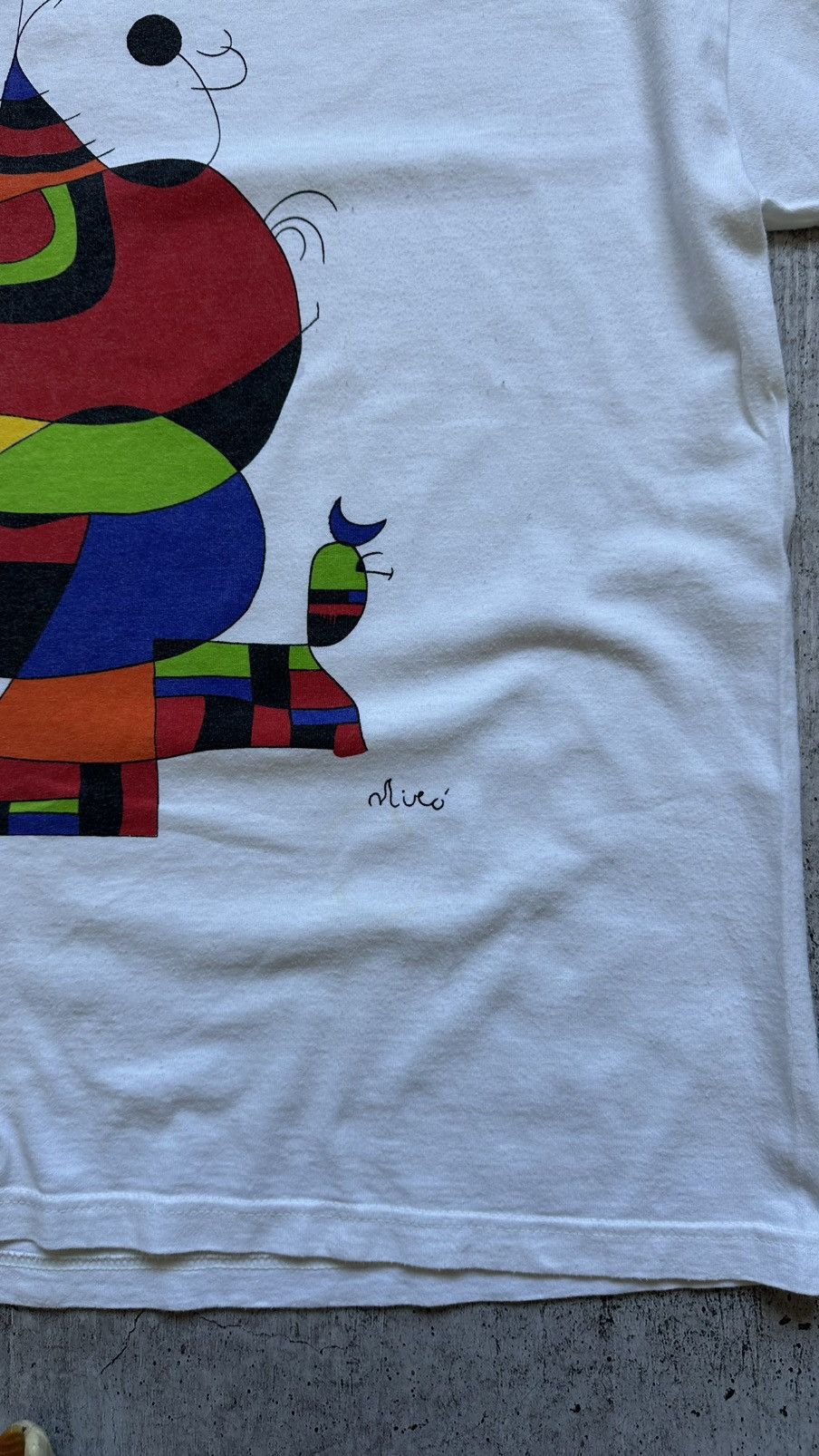 Japanese Brand × Vintage 2000 Joan Miro Surrealism Succ. Crew Neck Tee Size US XL / EU 56 / 4 - 2 Thumbnail