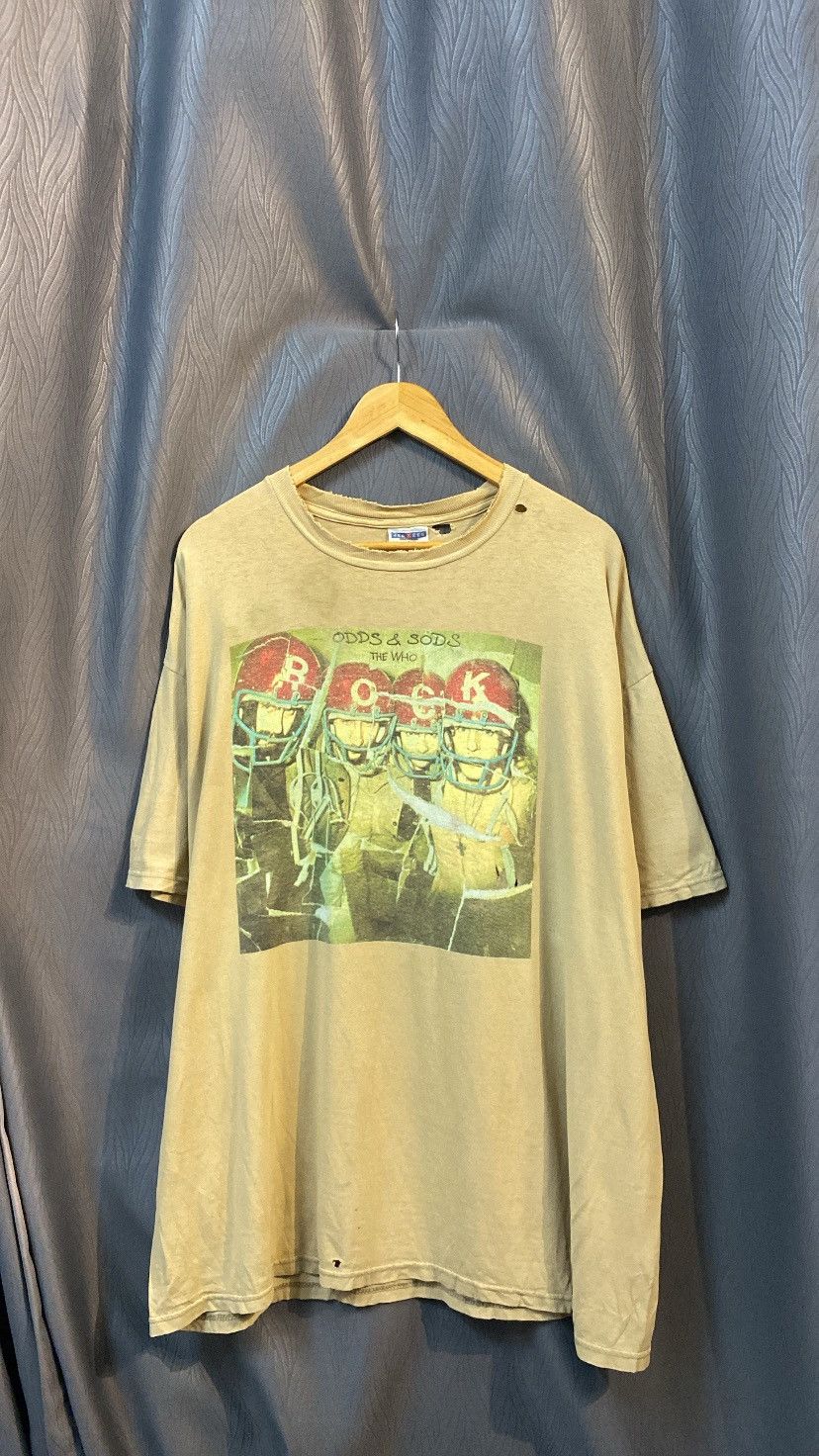 Band Tees × Vintage VINTAGE 1998 1999 THE WHO ODDS & SODS ALBUM DISTRESSXL Size US XL / EU 56 / 4 - 1 Thumbnail