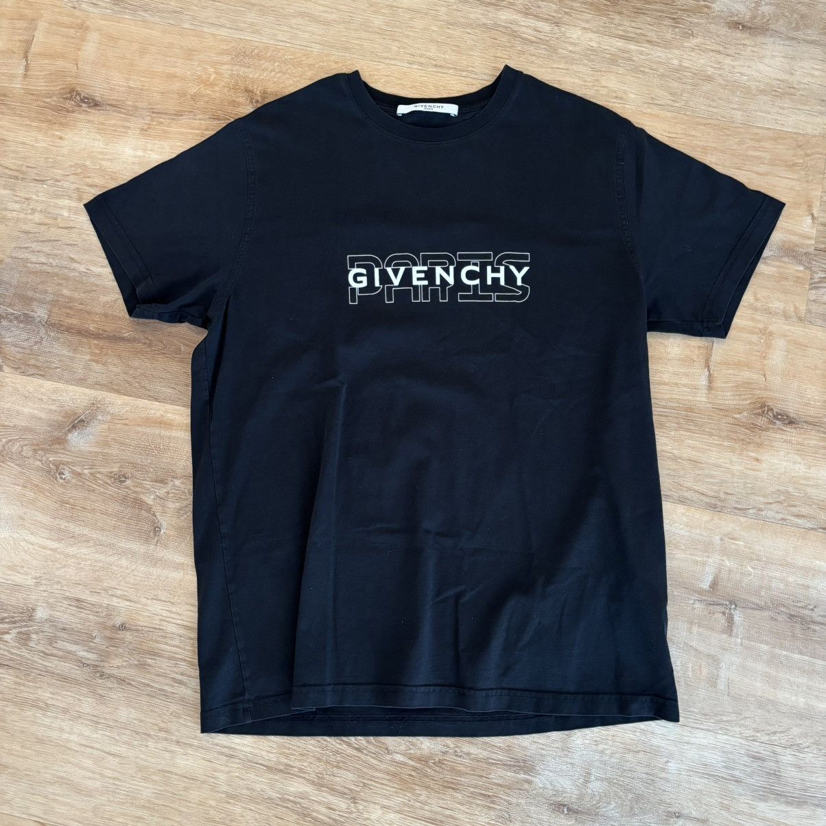 Givenchy Givenchy Paris Logo Tee Shirt Size Small Size US S / EU 44-46 / 1 - 1 Thumbnail