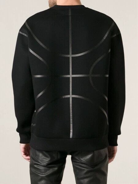 Givenchy Givenchy Space Cotton Striped Crew OS M Runway New Size US M / EU 48-50 / 2 - 1 Thumbnail