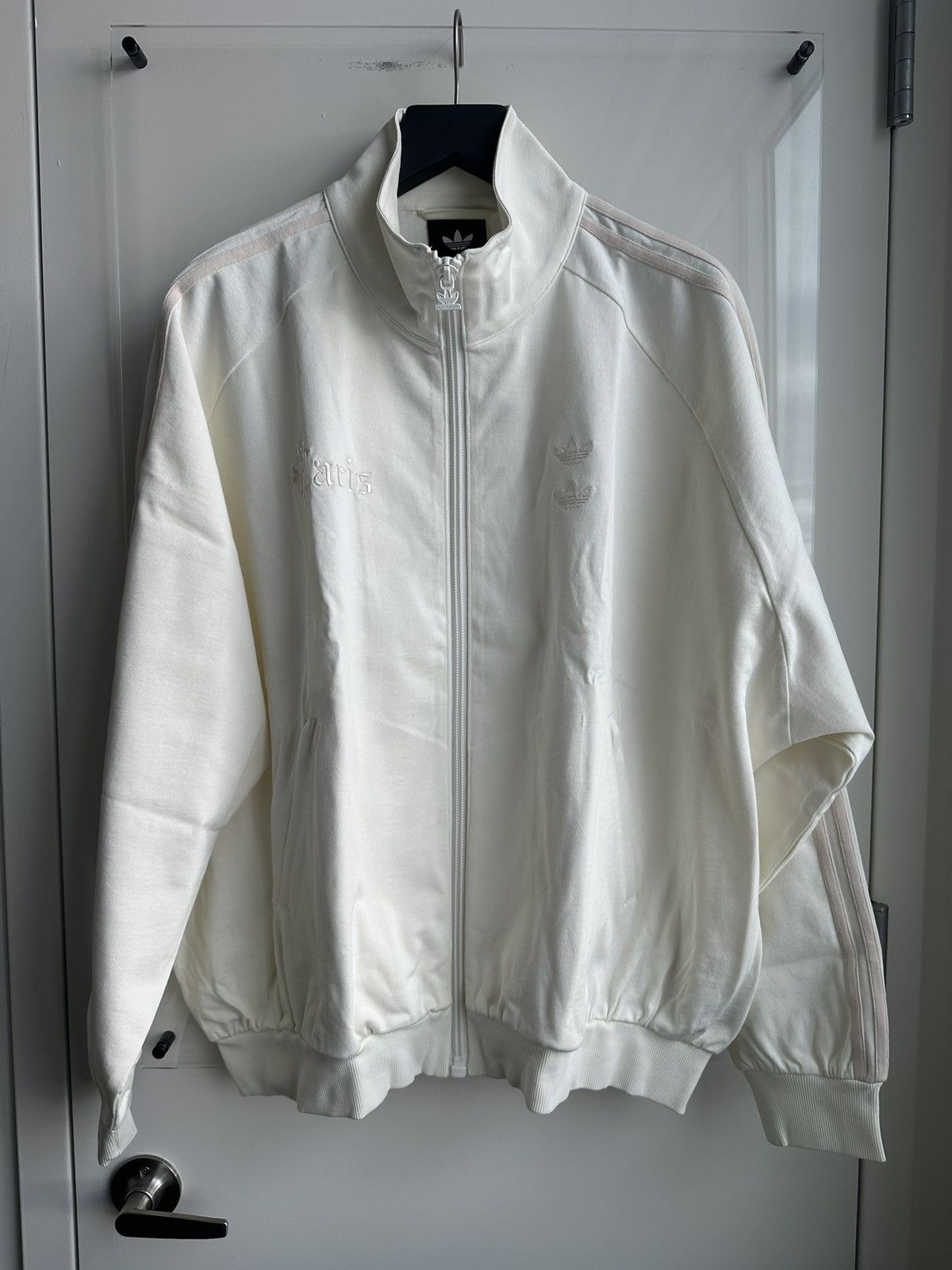 Adidas × Willy Chavarria NWT Paris Collection Oversized Track Jacket Size US L / EU 52-54 / 3 - 1 Thumbnail