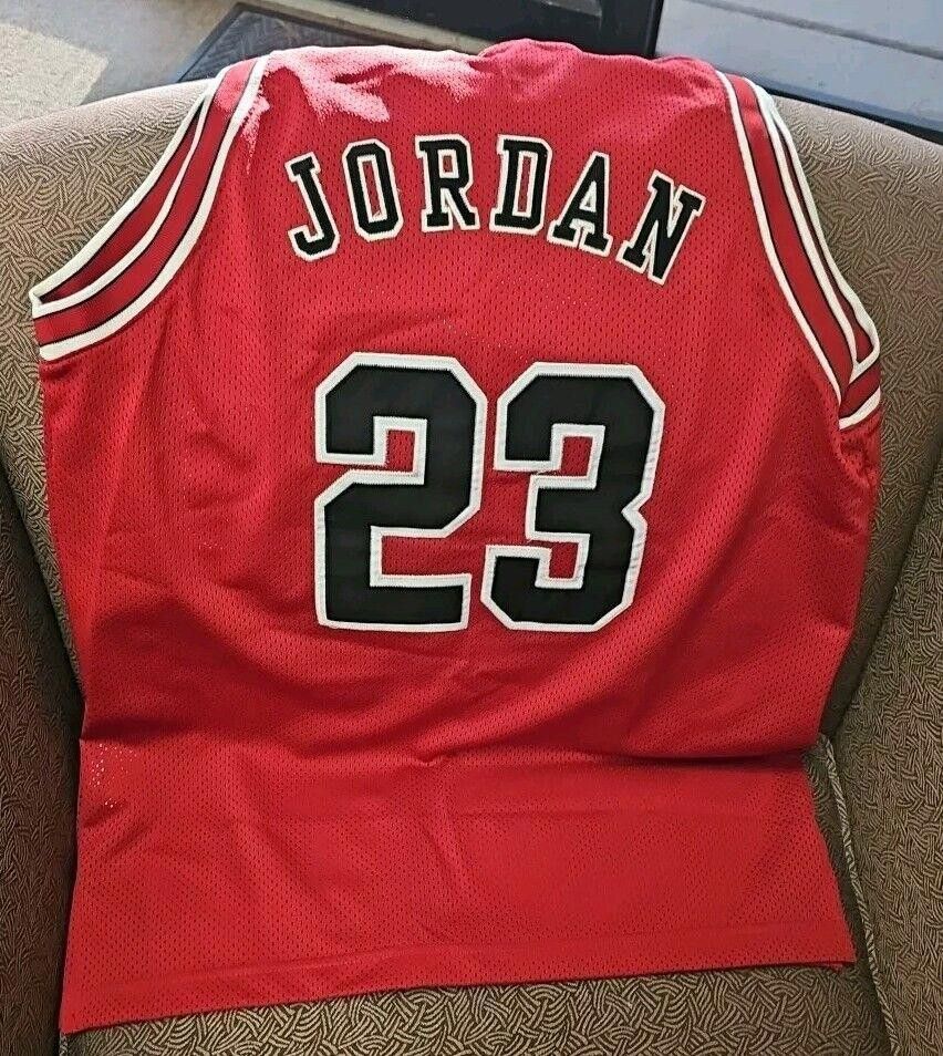 Designer Vintage Nike Air Jordan Basketball Jersey XXL Clean Size ONE SIZE - 6 Thumbnail